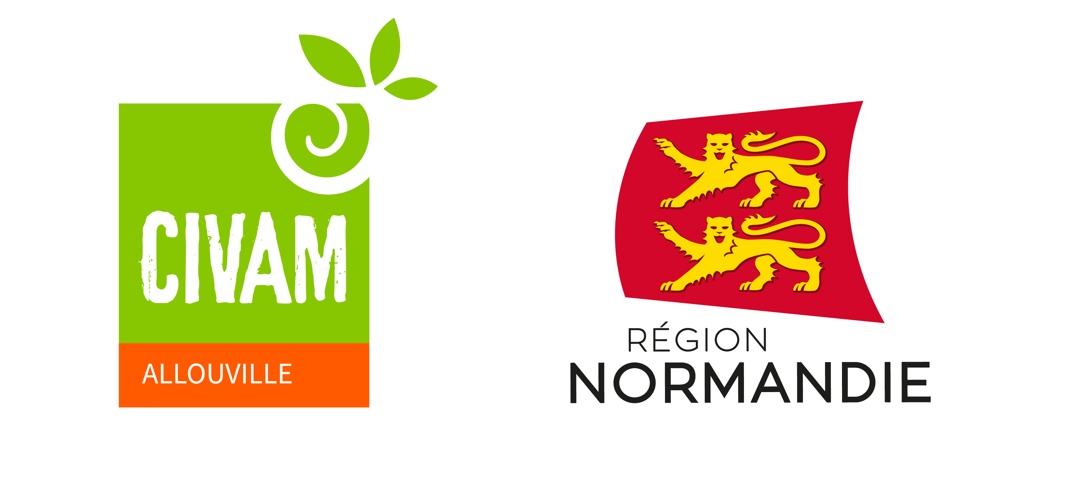 BANDEAU LOGOS CIVAMA et Region Normandie