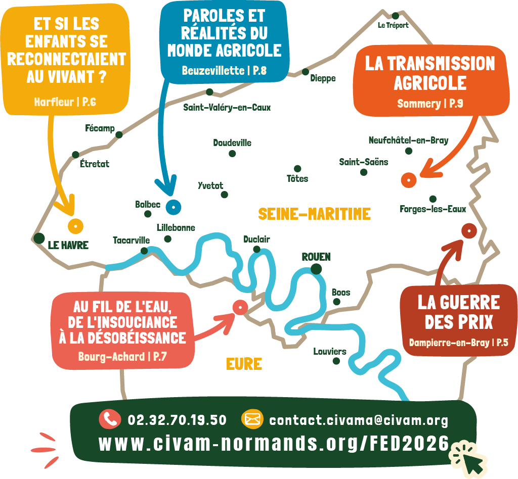 Carte des Fermes en débat